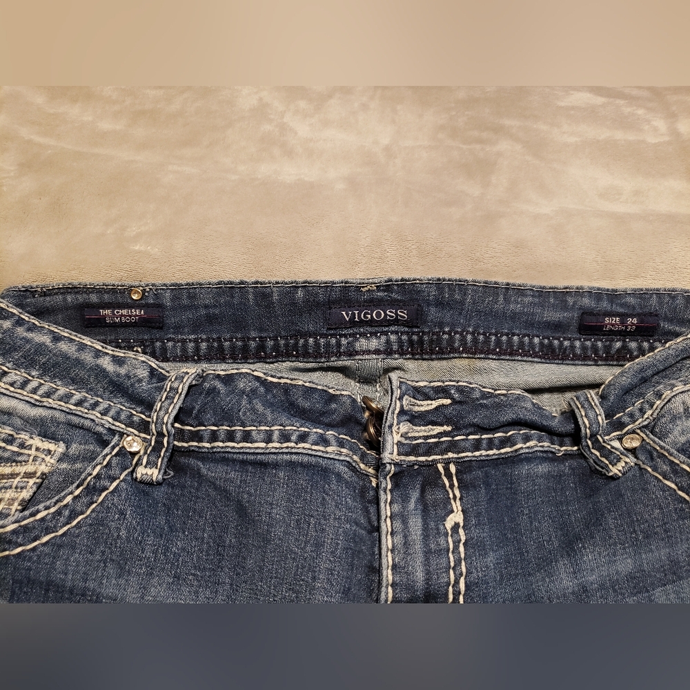 Vigoss, midrise women's size 24 jeans